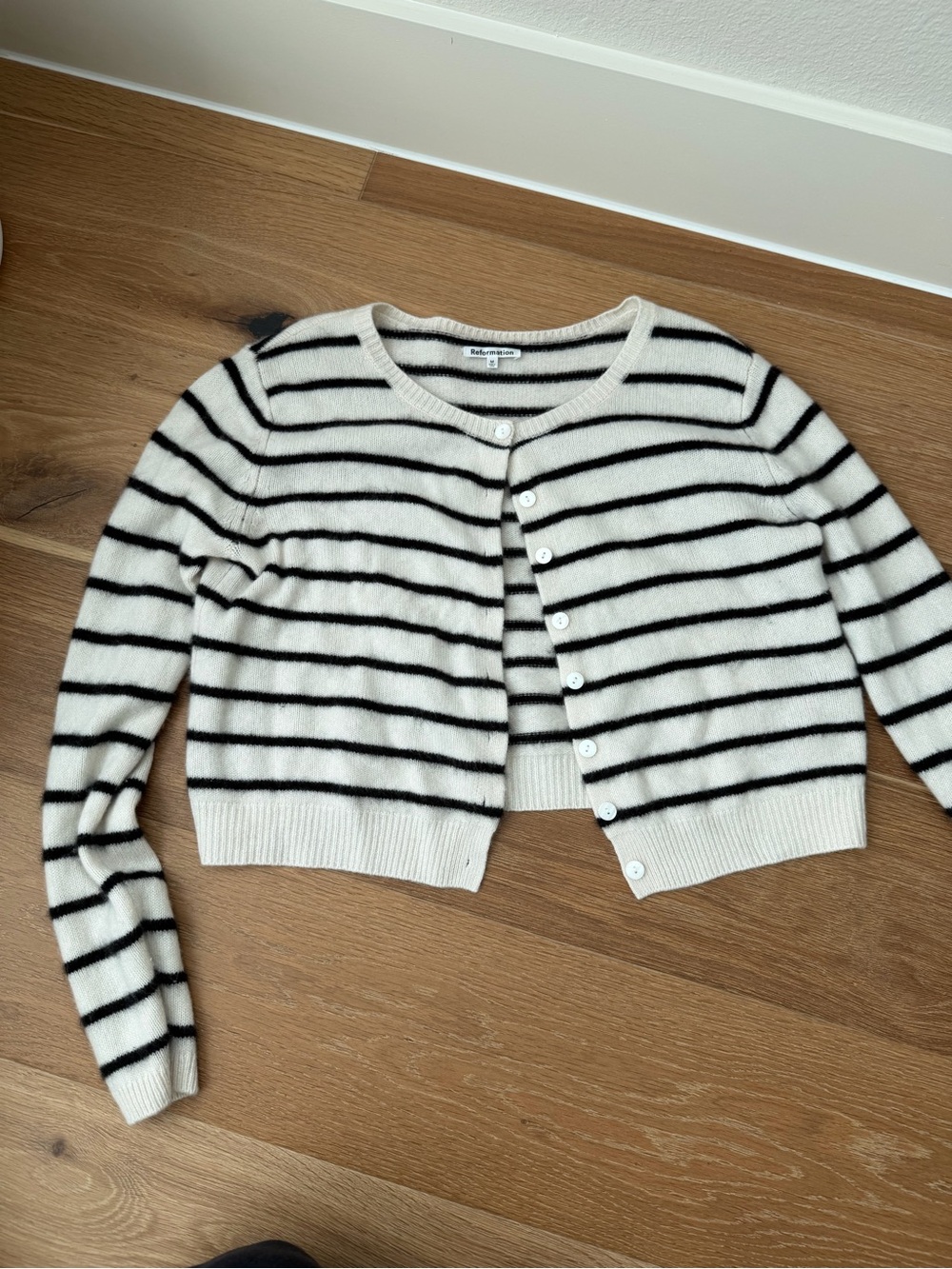 Reformation cardigan